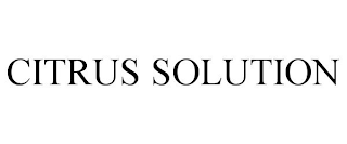 CITRUS SOLUTION