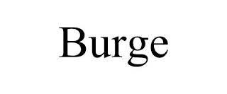 BURGE