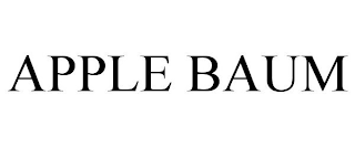 APPLE BAUM