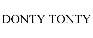 DONTY TONTY