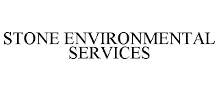 STONE ENVIRONMENTAL SERVICES