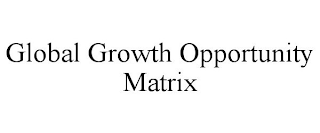 GLOBAL GROWTH OPPORTUNITY MATRIX