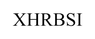 XHRBSI