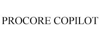 PROCORE COPILOT