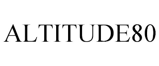 ALTITUDE80