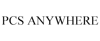 PCS ANYWHERE