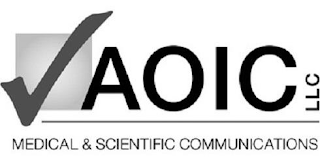 AOIC LLC MEDICAL & SCIENTIFIC COMMUNICATIONS