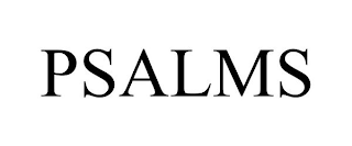 PSALMS