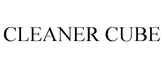 CLEANER CUBE