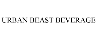URBAN BEAST BEVERAGE