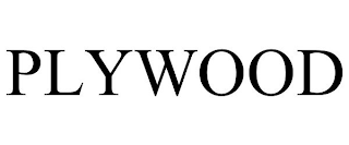 PLYWOOD