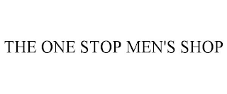 THE ONE STOP MEN'S SHOP