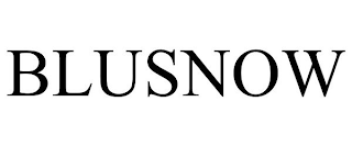BLUSNOW