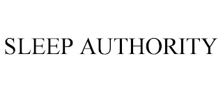 SLEEP AUTHORITY
