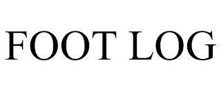 FOOT LOG