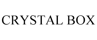 CRYSTAL BOX