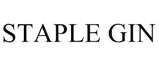 STAPLE GIN