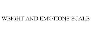 WEIGHT AND EMOTIONS SCALE