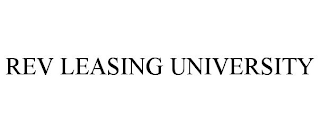 REV LEASING UNIVERSITY