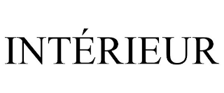 INTÉRIEUR