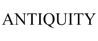 ANTIQUITY