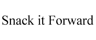 SNACK IT FORWARD
