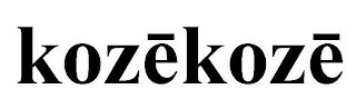 KOZĒKOZĒ