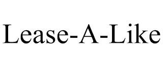 LEASE-A-LIKE