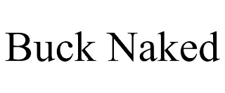 BUCK NAKED