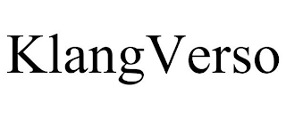 KLANGVERSO