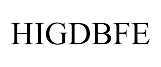HIGDBFE