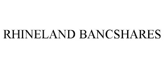 RHINELAND BANCSHARES