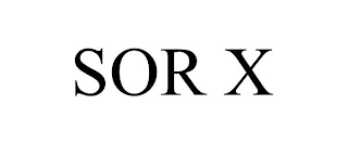 SOR X