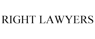 RIGHT LAWYERS