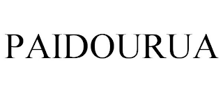 PAIDOURUA