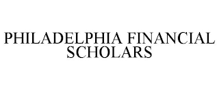 PHILADELPHIA FINANCIAL SCHOLARS