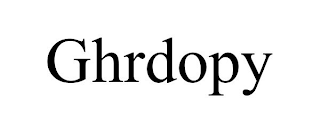 GHRDOPY