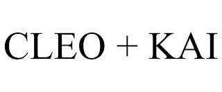 CLEO + KAI