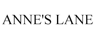 ANNE'S LANE