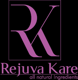 RK REJUVA KARE ALL NATURAL INGREDIENTS