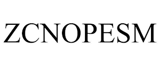 ZCNOPESM