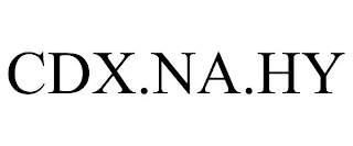 CDX.NA.HY