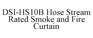 DSI-HS10B HOSE STREAM RATED SMOKE AND FIRE CURTAIN