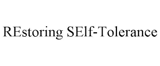 RESTORING SELF-TOLERANCE