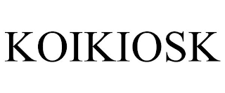 KOIKIOSK