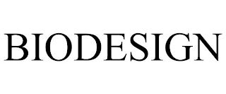 BIODESIGN