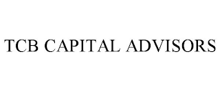 TCB CAPITAL ADVISORS