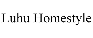 LUHU HOMESTYLE