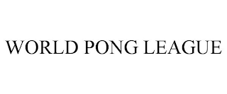 WORLD PONG LEAGUE