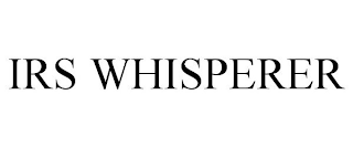 IRS WHISPERER